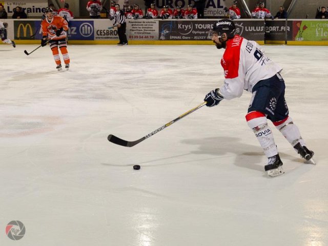 Photo hockey match Epinal  - Angers  le 20/03/2016