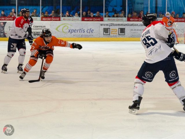 Photo hockey match Epinal  - Angers  le 20/03/2016