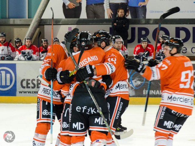 Photo hockey match Epinal  - Angers  le 20/03/2016