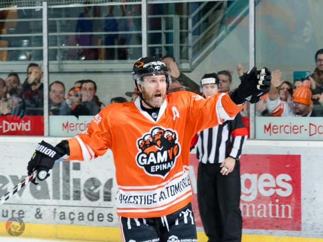 Photo hockey match Epinal  - Angers  le 20/03/2016