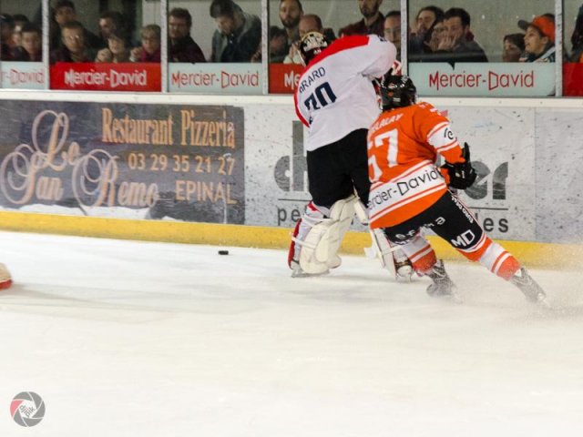 Photo hockey match Epinal  - Angers  le 20/03/2016