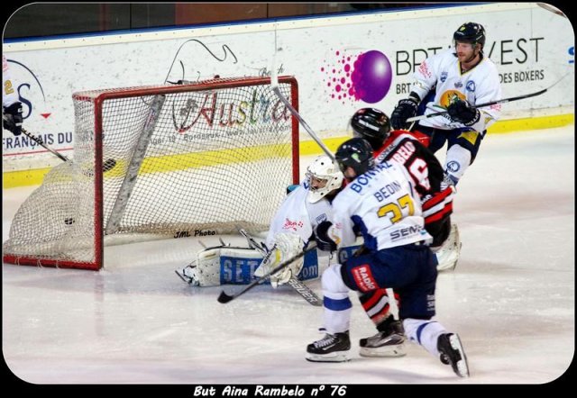 Photo hockey match Bordeaux - Chamonix  le 19/03/2016