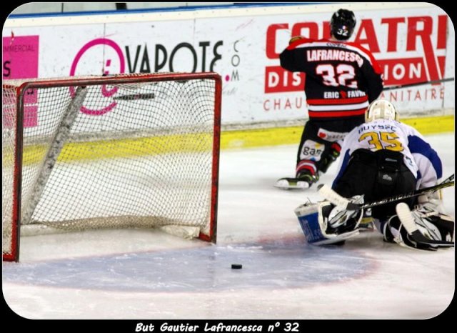Photo hockey match Bordeaux - Chamonix  le 19/03/2016