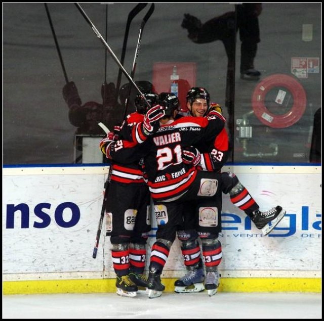 Photo hockey match Bordeaux - Chamonix  le 19/03/2016