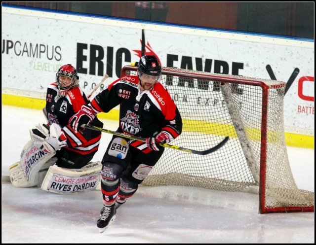 Photo hockey match Bordeaux - Chamonix  le 19/03/2016