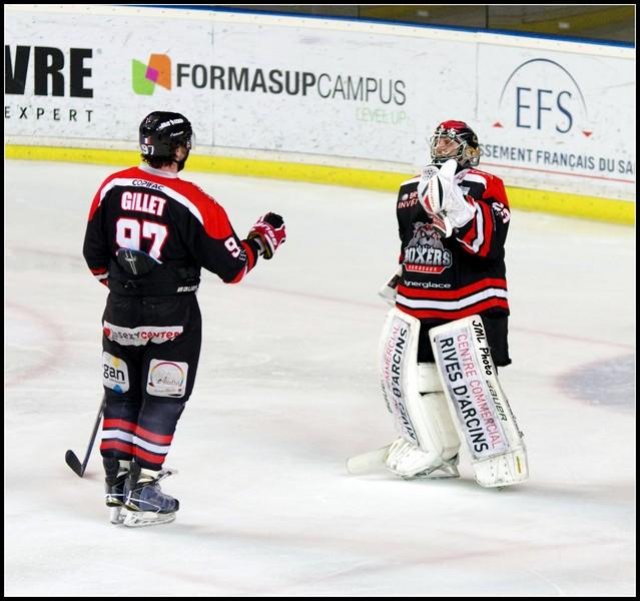 Photo hockey match Bordeaux - Chamonix  le 19/03/2016