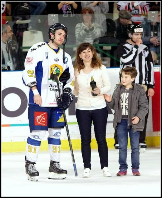 Photo hockey match Bordeaux - Chamonix  le 19/03/2016