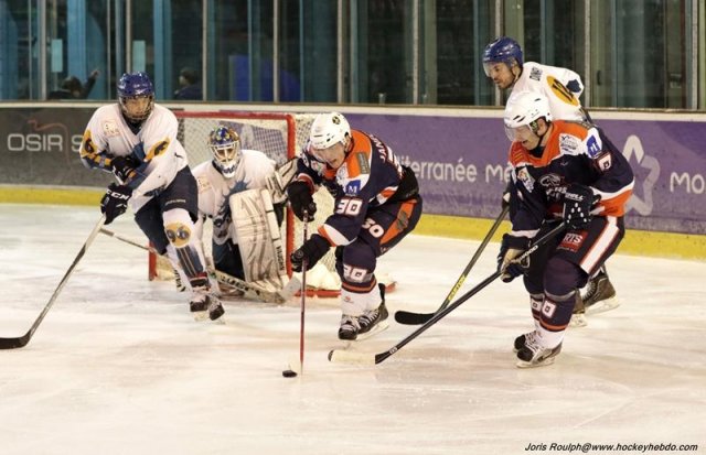 Photo hockey match Montpellier  - Champigny-sur-Marne le 19/03/2016
