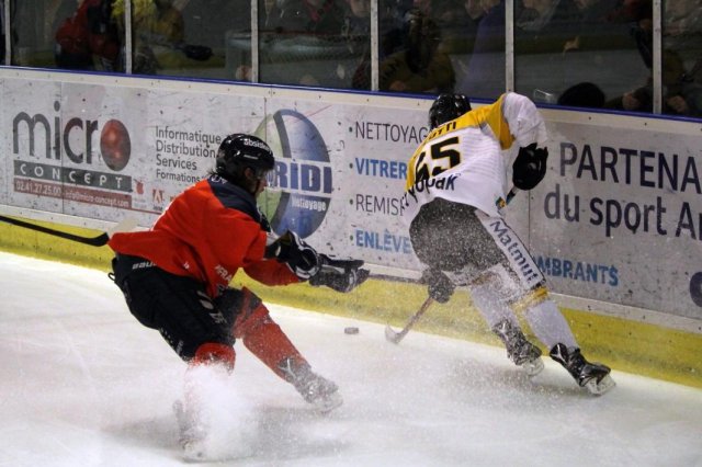 Photo hockey match Angers  - Rouen le 22/03/2016