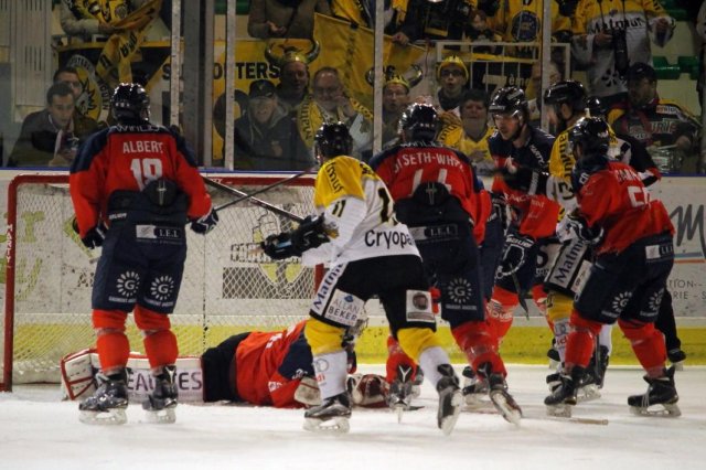 Photo hockey match Angers  - Rouen le 22/03/2016