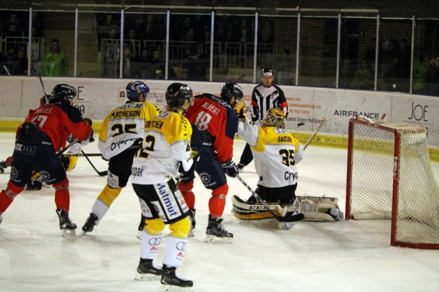 Photo hockey match Angers  - Rouen le 23/03/2016
