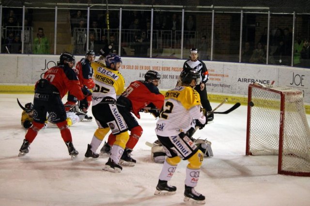 Photo hockey match Angers  - Rouen le 23/03/2016