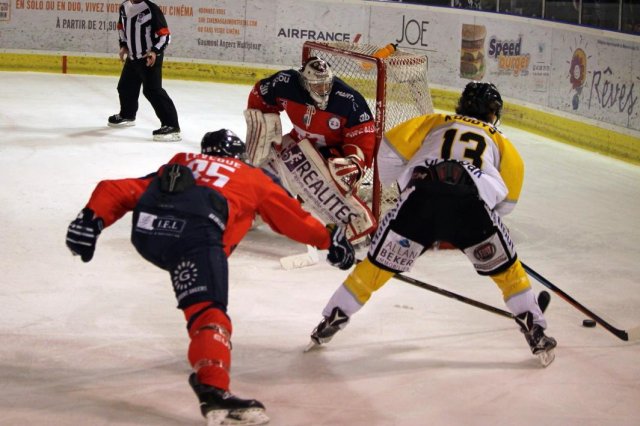Photo hockey match Angers  - Rouen le 23/03/2016