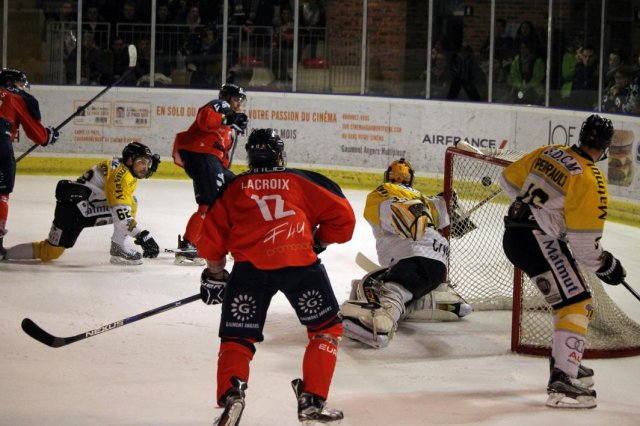 Photo hockey match Angers  - Rouen le 23/03/2016