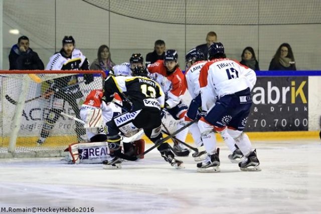 Photo hockey match Rouen - Angers  le 25/03/2016