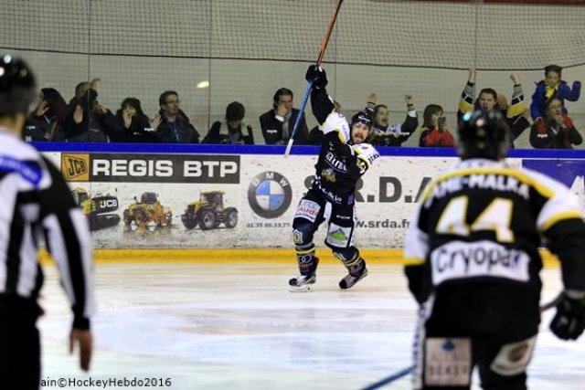 Photo hockey match Rouen - Angers  le 25/03/2016