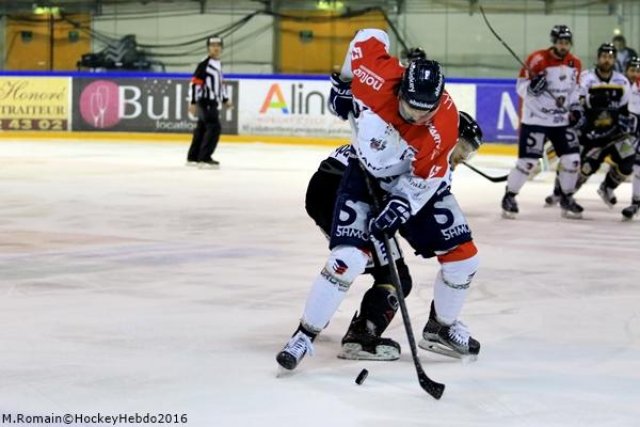 Photo hockey match Rouen - Angers  le 25/03/2016