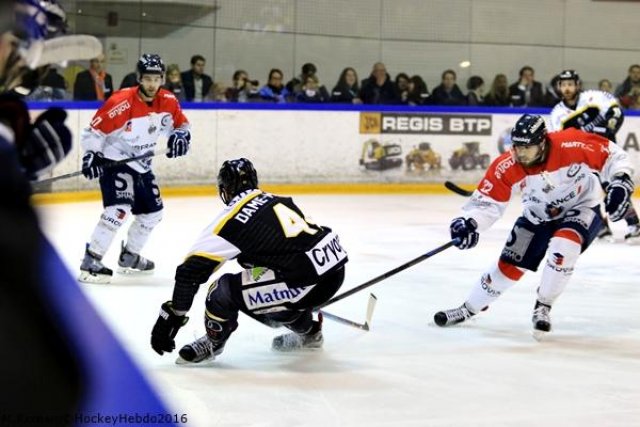 Photo hockey match Rouen - Angers  le 25/03/2016