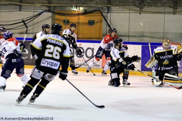 Photo hockey match Rouen - Angers  le 25/03/2016