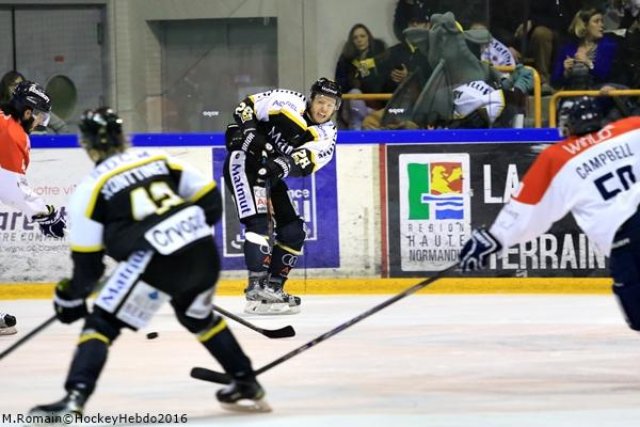Photo hockey match Rouen - Angers  le 25/03/2016