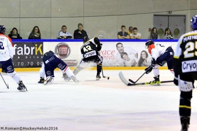 Photo hockey match Rouen - Angers  le 25/03/2016
