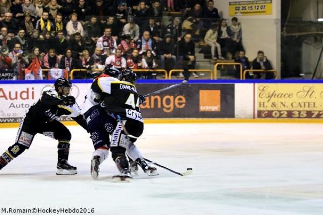 Photo hockey match Rouen - Angers  le 25/03/2016