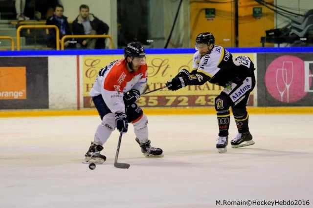 Photo hockey match Rouen - Angers  le 25/03/2016