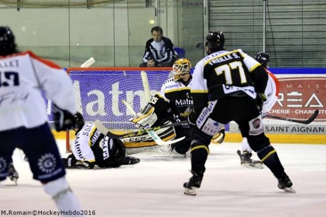Photo hockey match Rouen - Angers  le 25/03/2016