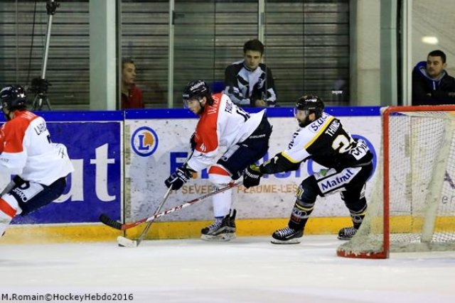 Photo hockey match Rouen - Angers  le 25/03/2016