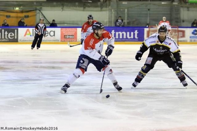 Photo hockey match Rouen - Angers  le 25/03/2016