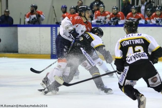 Photo hockey match Rouen - Angers  le 25/03/2016