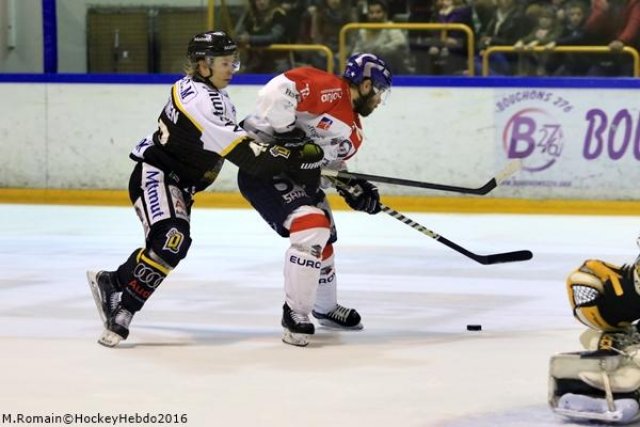 Photo hockey match Rouen - Angers  le 25/03/2016