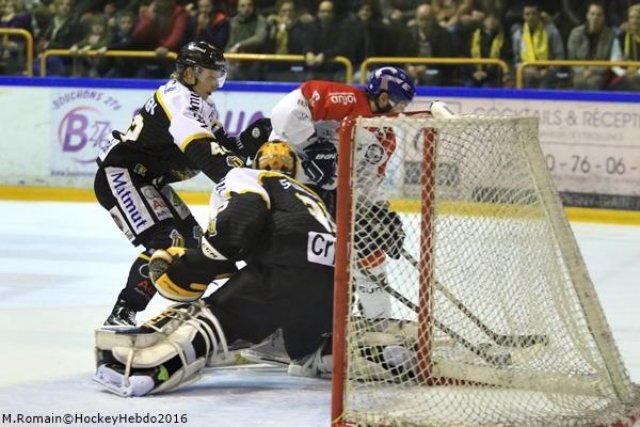 Photo hockey match Rouen - Angers  le 25/03/2016