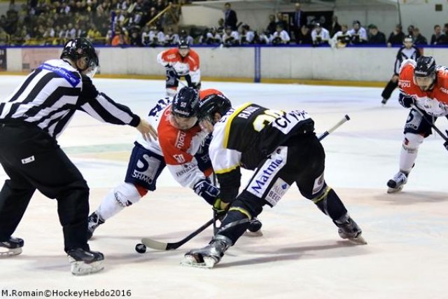 Photo hockey match Rouen - Angers  le 25/03/2016