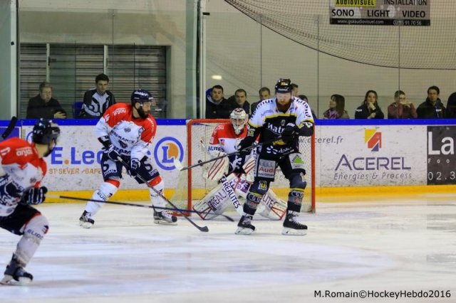 Photo hockey match Rouen - Angers  le 25/03/2016