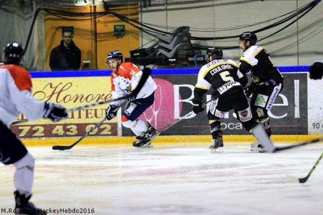 Photo hockey match Rouen - Angers  le 25/03/2016