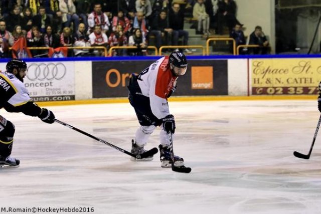 Photo hockey match Rouen - Angers  le 25/03/2016
