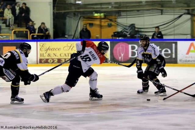 Photo hockey match Rouen - Angers  le 25/03/2016
