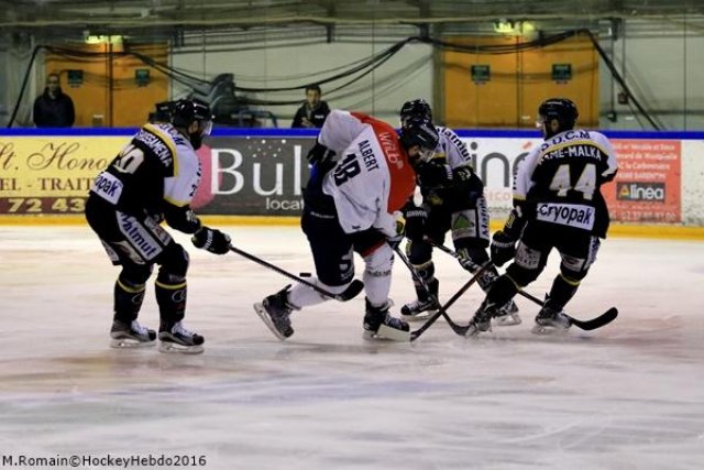 Photo hockey match Rouen - Angers  le 25/03/2016