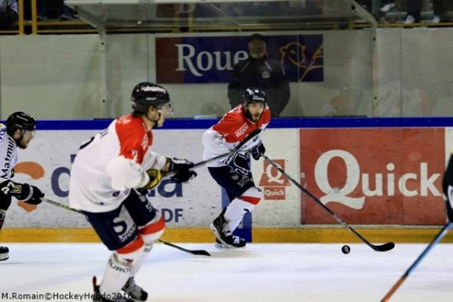 Photo hockey match Rouen - Angers  le 25/03/2016