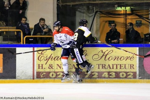 Photo hockey match Rouen - Angers  le 25/03/2016