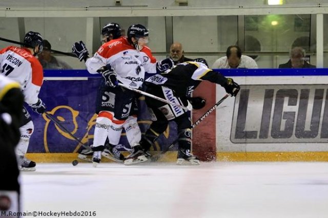 Photo hockey match Rouen - Angers  le 25/03/2016