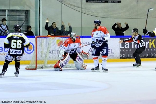 Photo hockey match Rouen - Angers  le 25/03/2016