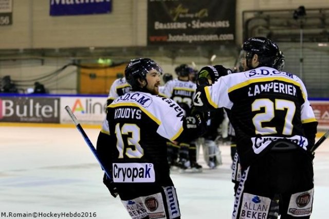 Photo hockey match Rouen - Angers  le 25/03/2016