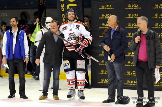 Photo hockey match Dijon  - Bordeaux le 26/03/2016