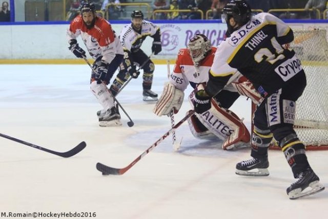 Photo hockey match Rouen - Angers  le 26/03/2016