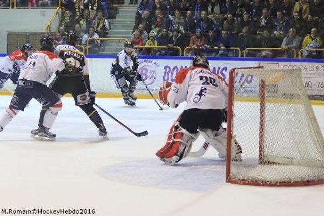 Photo hockey match Rouen - Angers  le 26/03/2016