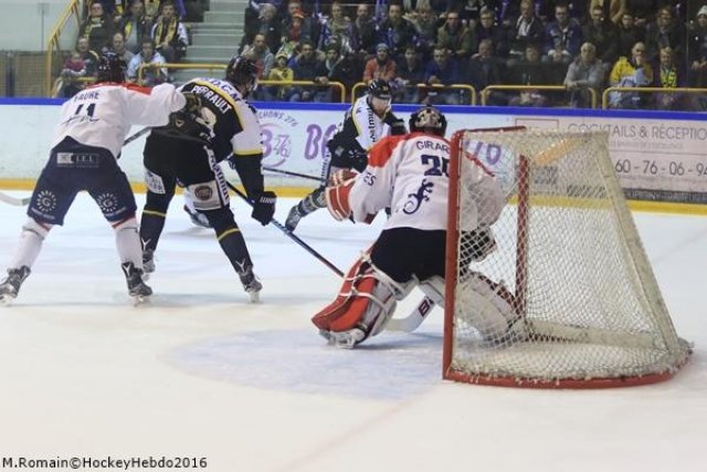 Photo hockey match Rouen - Angers  le 26/03/2016