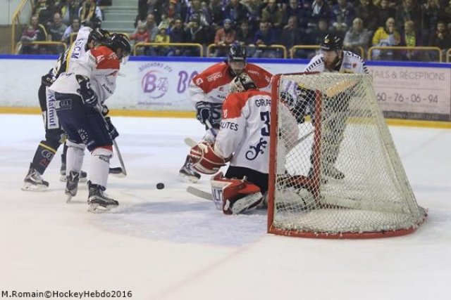 Photo hockey match Rouen - Angers  le 26/03/2016