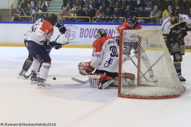 Photo hockey match Rouen - Angers  le 26/03/2016